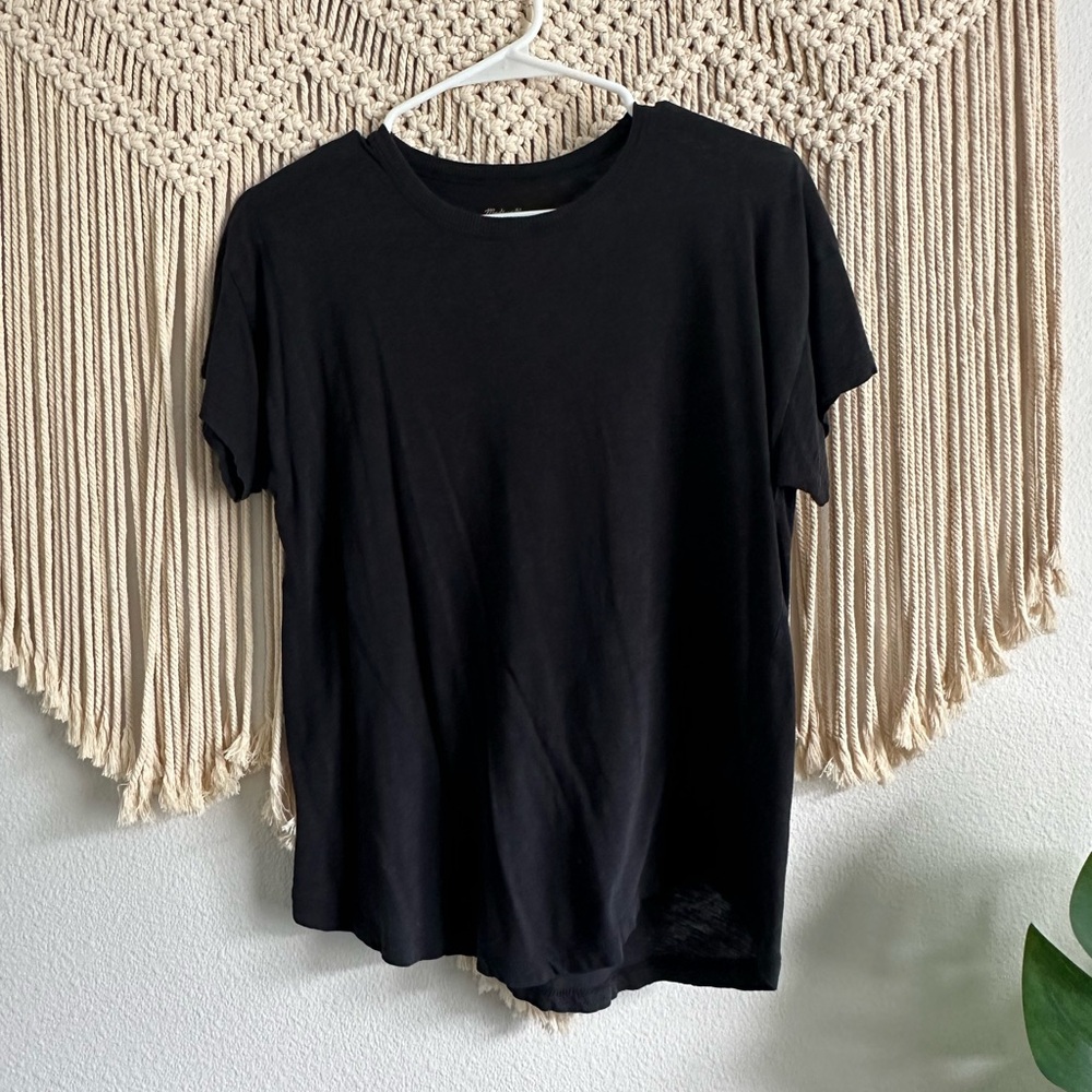 Madewell Black Women's T-Shirt